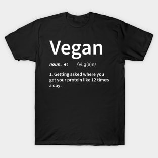 Vegan Definition T-Shirt